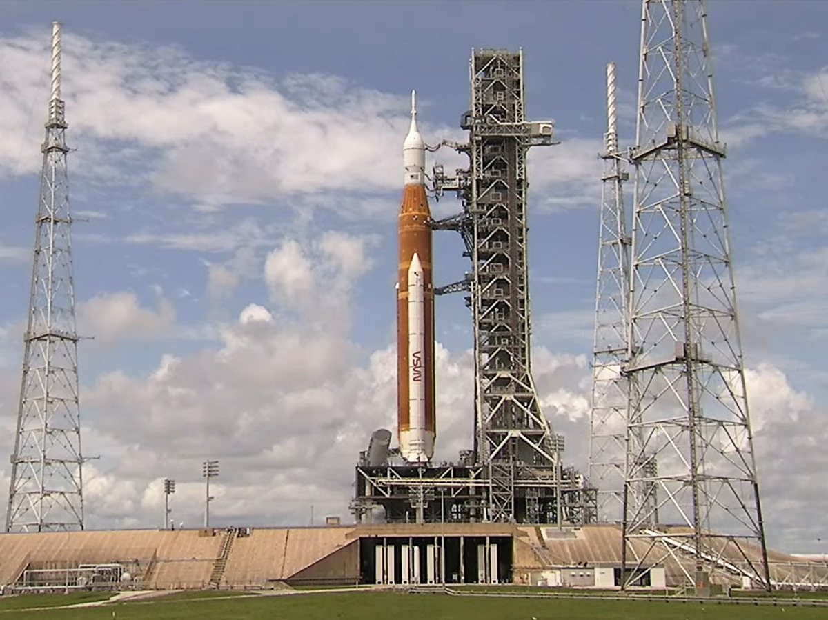 Artemis launch - live: Nasa delays moon after rocket launch scrubbed